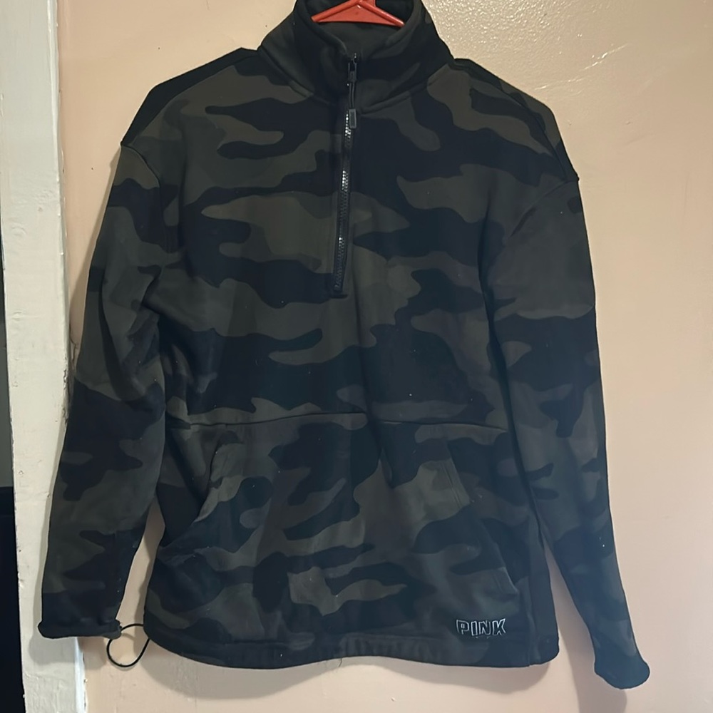 Army green sweater